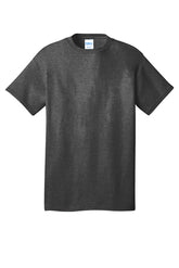 Port & Company® Adult Core Cotton Tee - Dark Heather Grey